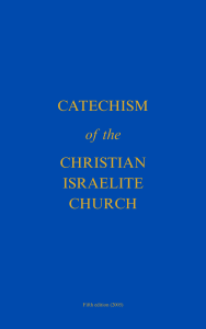 Catechism of the Christian Israelite Church booklet cover